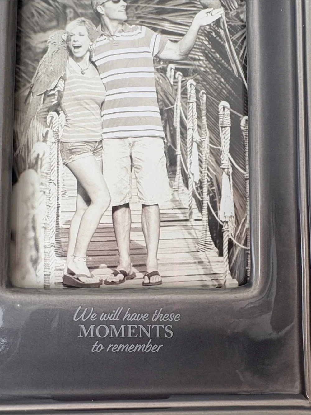 Grassland road -Memories Multi-Opening Gray Photo Frame